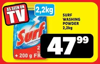 Usave Surf washing powder offer