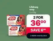 PEP Lifebuoy Soap-For 2 x 175g offer