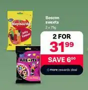 PEP Beacon Sweets-For 2 x 75g offer