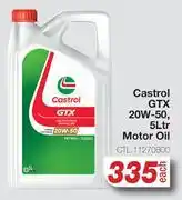 AutoZone Castrol GTX 20W-50 Motor Oil CTL.11270800-5L Each offer
