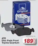 AutoZone Ate Dis Pads Front Toyota Quantum ATE.ATG519-Each offer