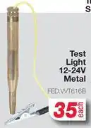 AutoZone Test Light 12-24V Metal FED.WT616B-Each offer