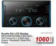 AutoZone RA Double Din LCD Display MP3/USB/SD/MMC Card Input.150 Connector-Each offer