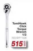 AutoZone TomiHawk Torque Wrench 1/2 FED.AKT1150B-Each offer