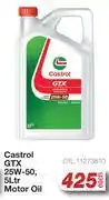 AutoZone Castrol GTX 25W-50 Motor Oil CTL.11273810-5L Each offer