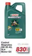 AutoZone Castrol Magnatec 5W-30 A5 Motor Oil CTL.3414483-5L Each offer