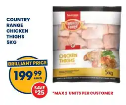 Econo Foods Country range chicken thighs offer