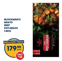 Econo Foods Blockman's meats beef potjiekos offer