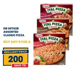 Econo Foods Dr oetker assorted classic pizza offer