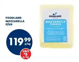 Econo Foods Foodland mozzarella offer