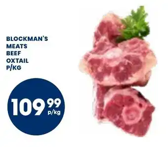 Econo Foods Blockman's meats beef oxtail offer