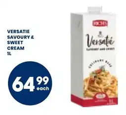 Econo Foods Versatie savoury & sweet cream offer