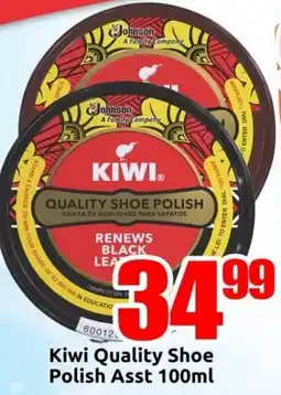 Three Star Cash and Carry Kiwi Quality Shoe Polish Asst offer