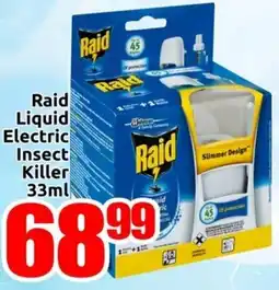 Three Star Cash and Carry Raid Liquid Electric Insect Killer offer