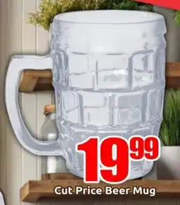 Three Star Cash and Carry Cut Price Beer Mug offer