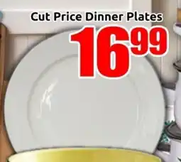 Three Star Cash and Carry Cut Price Dinner Plates offer