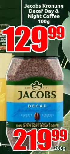 Three Star Cash and Carry Jacobs Kronung Decaf Day & Night Coffee offer