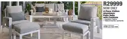 House & Home Chilton Aluminium Patio Suite with Cushions offer
