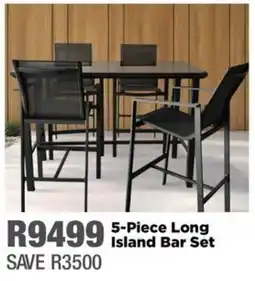 House & Home Long Island Bar Set offer