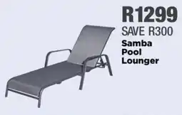 House & Home Samba Pool Lounger offer