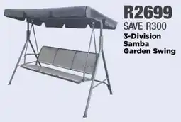 House & Home 3-Division Samba Garden Swing offer