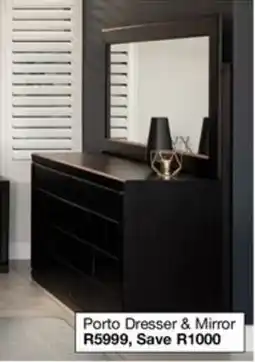 House & Home Porto Dresser & Mirror offer