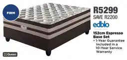 House & Home Edblo Espresso Base Set offer