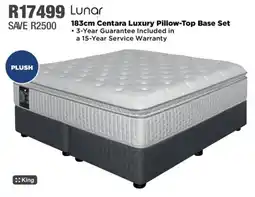 House & Home Lunar Centara Luxury Pillow-Top Base Set offer