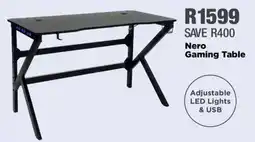House & Home Nero Gaming Table offer
