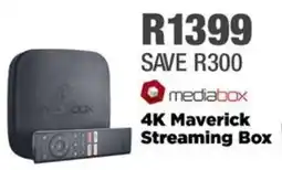 House & Home Mediabox 4K Maverick Streaming Box offer