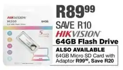 House & Home HIKVISION 64GB Flash Drive offer