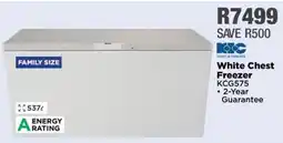House & Home KIC White Chest Freezer offer