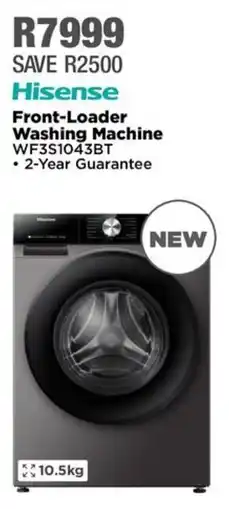House & Home Hisense Front-Loader Washing Machine offer