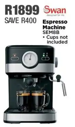 House & Home Swan Espresso Machine offer
