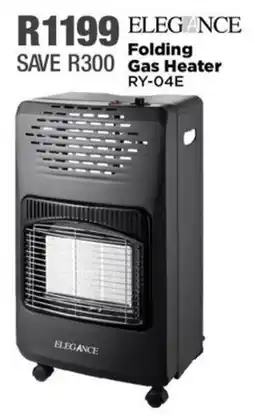 House & Home Elegance Folding Gas Heater offer