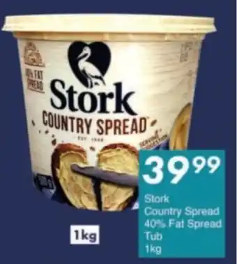 President Hyper Stork Country Spread 40% Fat Spread Tub offer