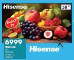 President Hyper Hisense 58" UHD 4K Smart TV offer