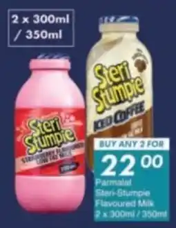 President Hyper Parmalat Steri-Stumpie Flavoured Milk offer