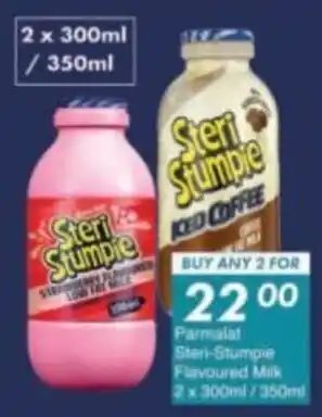 President Hyper Parmalat Steri-Stumpie Flavoured Milk offer