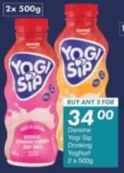 President Hyper Danone Yogi Sip Drinking Yoghurt offer