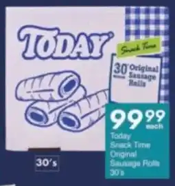 President Hyper Today Snack Time Original Sausage Rolls offer