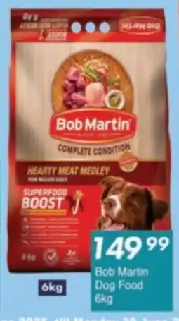 President Hyper Bob Martin Dog Food offer