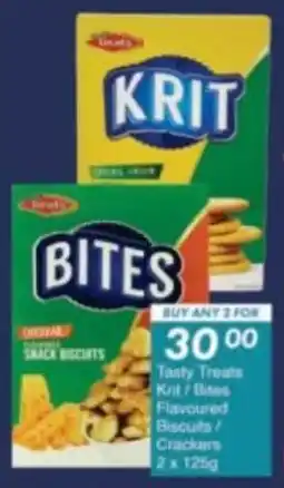 President Hyper Tasty Treats Krit/ Bites Flavoured Biscuits/ Crackers offer
