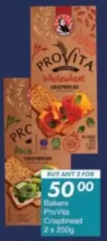 President Hyper Bakers ProVita Crispbread offer