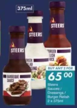 President Hyper Steers Sauces/ Dressings/ Burger Relish offer