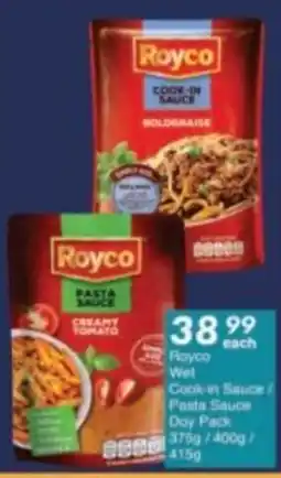 President Hyper Royco Wet Cook-in Sauce/ Pasta Sauce Doy Pack offer