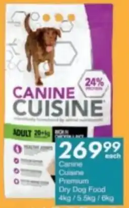 President Hyper Canine Cuisine Premium Dry Dog Food offer