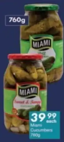 President Hyper Miami Cucumbers offer