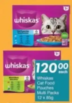 President Hyper Whiskas Cat Food Pouches Multi Packs offer