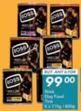 President Hyper Boss Dog Food Tins offer